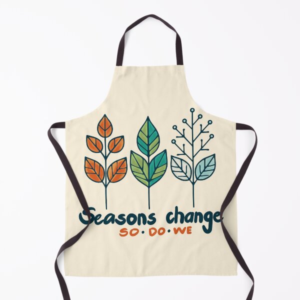 Item preview, Seasons Change So Do We – Inspirational Nature Quote Design designed and sold by Gawii.