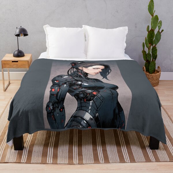 Item preview, Cyborg Girl designed and sold by ArtCraftLab.
