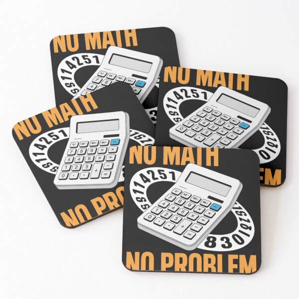 Item preview, No Math, No Problem Quote School Maths Teacher Student designed and sold by LacostCarl.