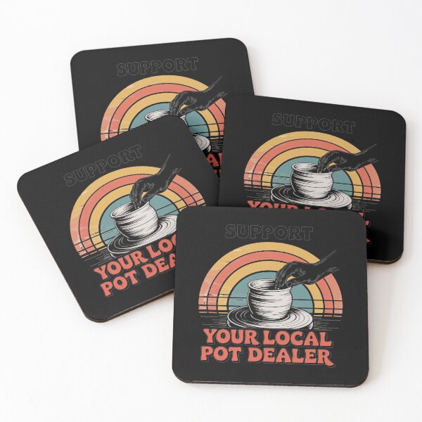 Item preview, Funny Pottery Lover Support Your Local Pot Dealer designed and sold by lilensgavadur.