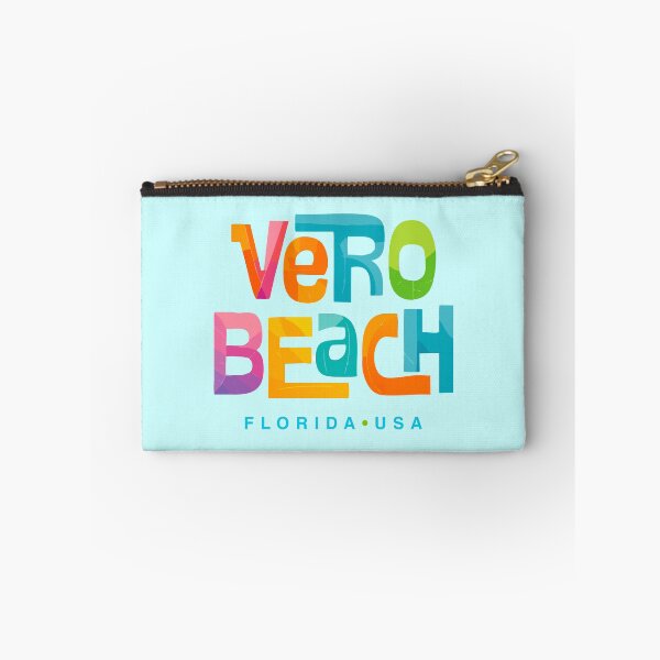 Item preview, Vero Beach Florida Retro Typographic Design designed and sold by Futurebeachbum.
