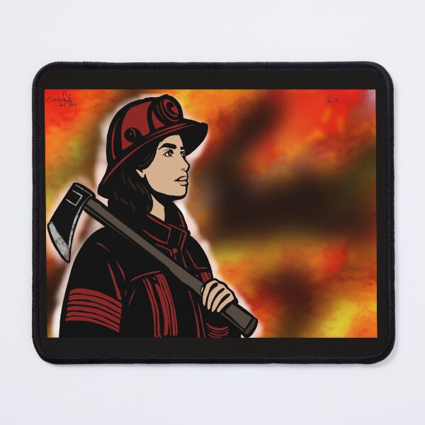 Item preview, Heroine of Fire: Courage and Determination designed and sold by LatelierDeCleo.