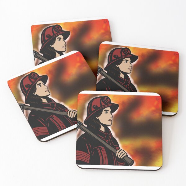 Item preview, Heroine of Fire: Courage and Determination designed and sold by LatelierDeCleo.