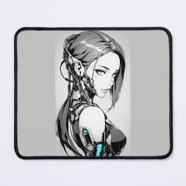 Item preview, Cyborg Girl designed and sold by ArtCraftLab.