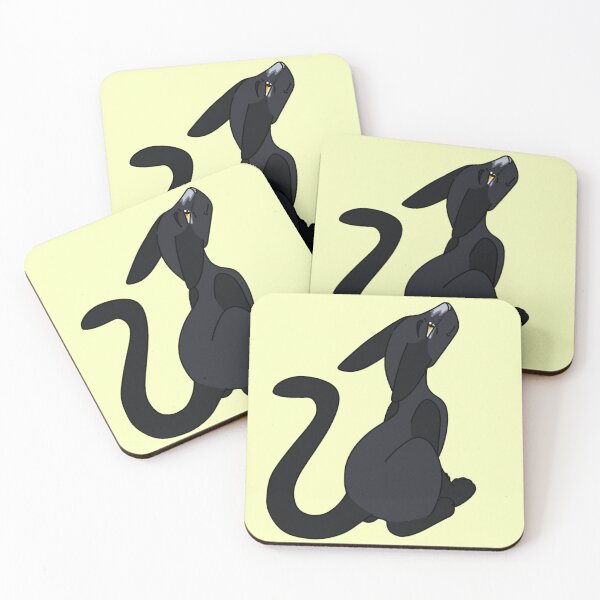 Item preview, Elderly Black Cat designed and sold by ceolsonart.
