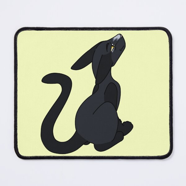 Item preview, Elderly Black Cat designed and sold by ceolsonart.