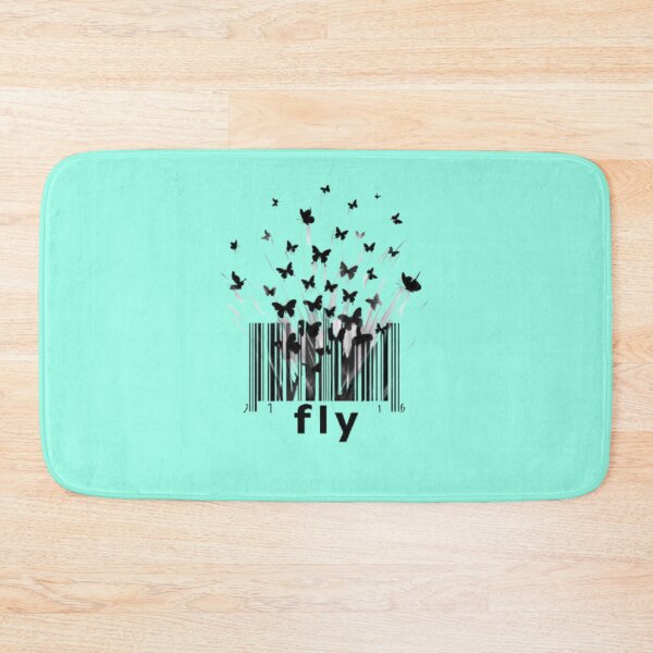 Item preview, "FLY" Butterfly Barcode  designed and sold by Shs-Kenya.