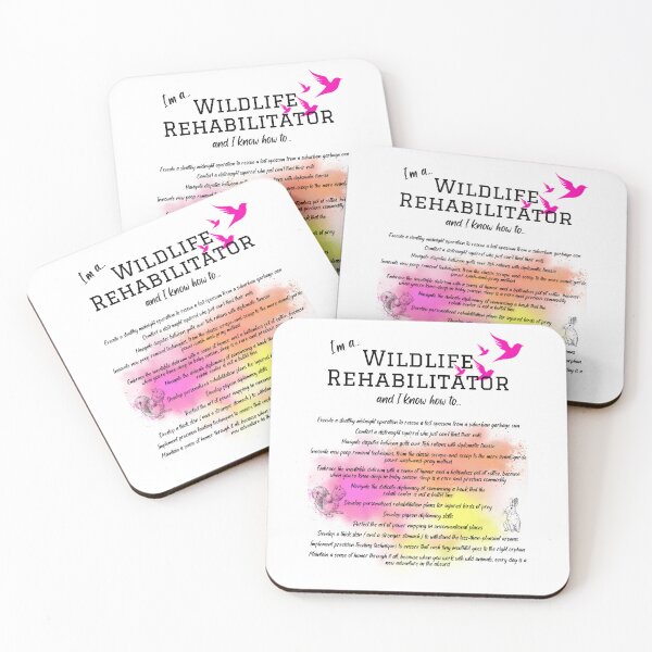 Item preview,  Wildlife Rehabilitator - pink graffitti designed and sold by Shel13X.