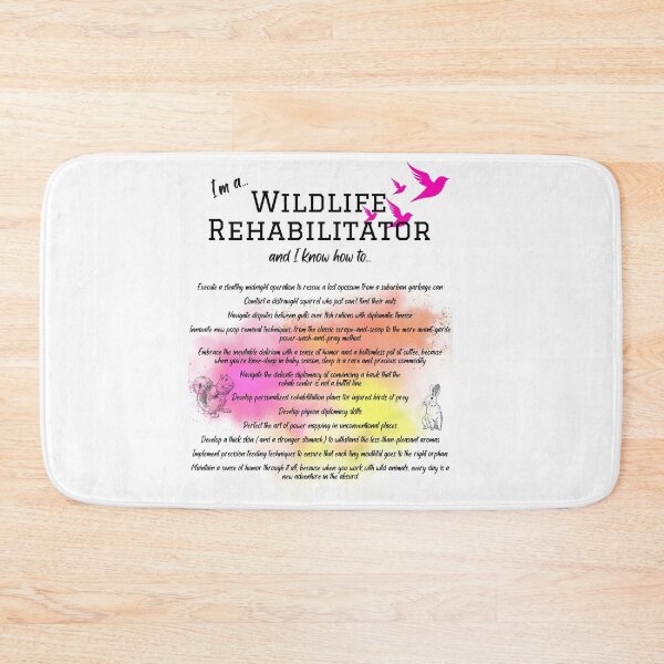 Item preview,  Wildlife Rehabilitator - pink graffitti designed and sold by Shel13X.