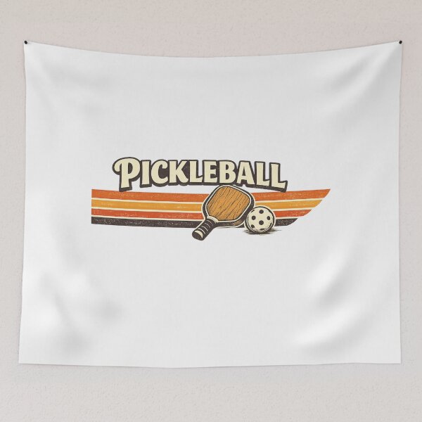 Item preview, Retro Pickleball Shirt – 70s Vintage Sunset Paddle Player Gift designed and sold by Pickleball-Gift.