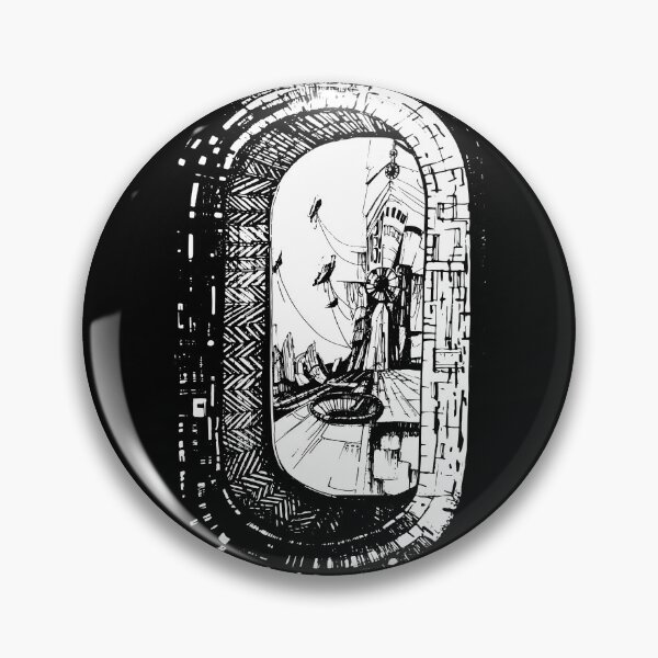 Item preview, View from the Cockpit | Dystopian Docking Station designed and sold by SKETCHYANDGRAPHIC.