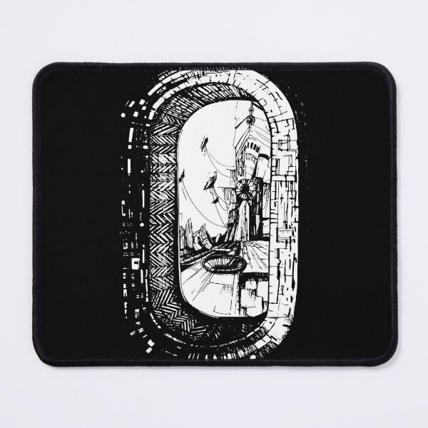 Item preview, View from the Cockpit | Dystopian Docking Station designed and sold by SKETCHYANDGRAPHIC.