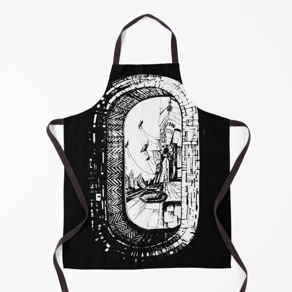 Item preview, View from the Cockpit | Dystopian Docking Station designed and sold by SKETCHYANDGRAPHIC.