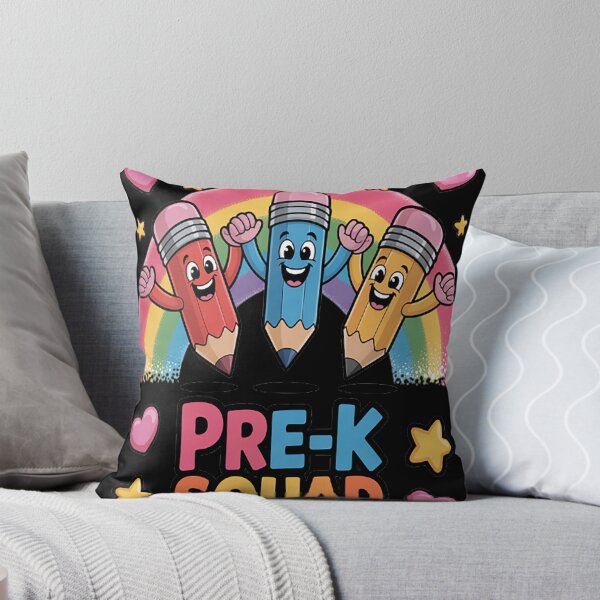 Item preview, Pencil Pre-K Squad Back To School Rainbow designed and sold by LacostCarl.
