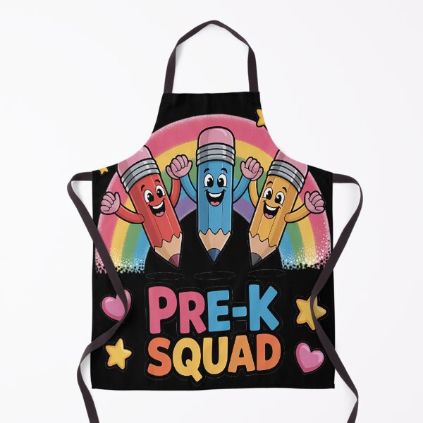 Item preview, Pencil Pre-K Squad Back To School Rainbow designed and sold by LacostCarl.