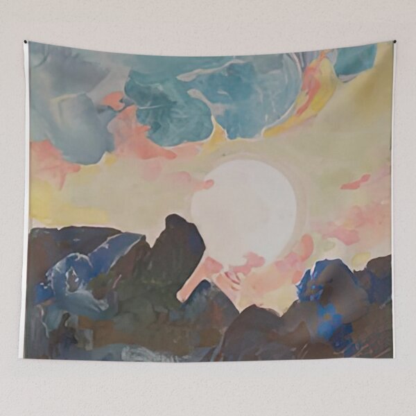 Item preview, New Upload - Maynard Dixon - Best Artist  -  Moonrise, 1934, 1934 - Maynard Dixon  designed and sold by GabyDAlessandro.