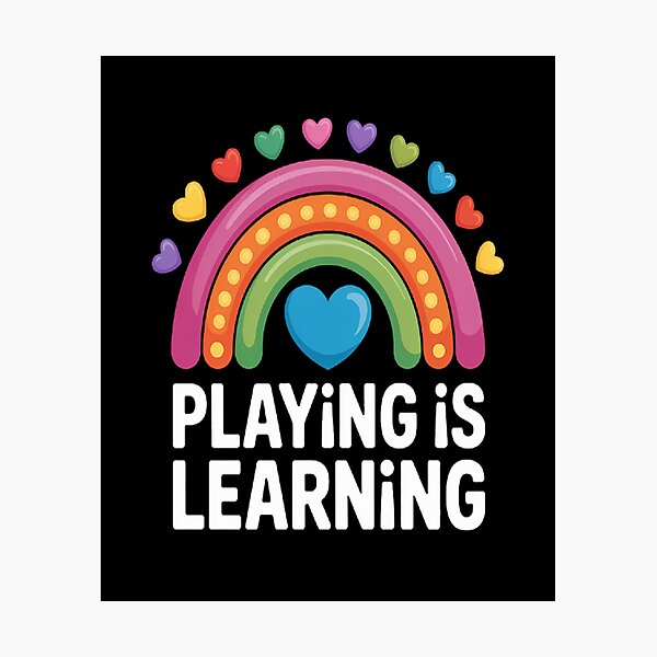 Item preview, Playing is Learning Early Childhood Education ECE Teacher designed and sold by LacostCarl.