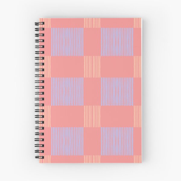 Item preview, Seersucker Gingham Stripes - Coral designed and sold by Good Favor.
