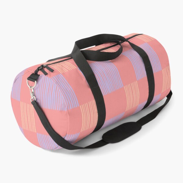 Item preview, Seersucker Gingham Stripes - Coral designed and sold by Good Favor.
