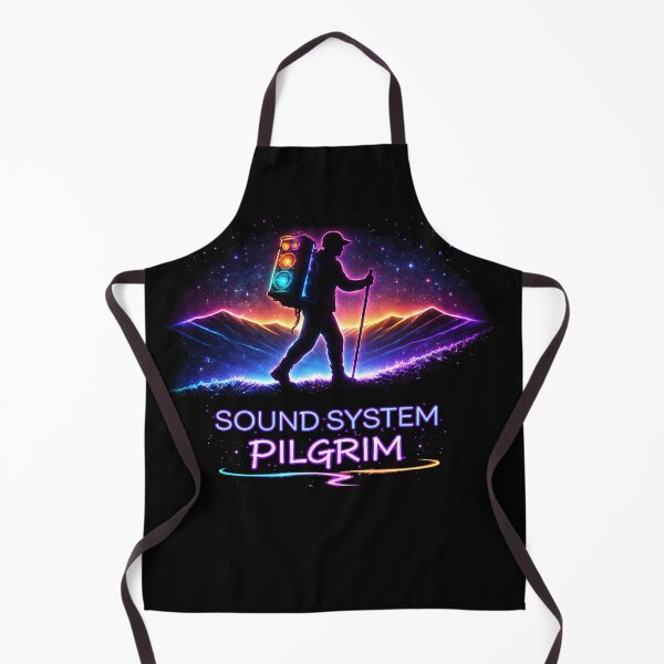 Item preview, Sound System Pilgrim – Neon Rave Hiker With Speaker Pack designed and sold by leyfinder.