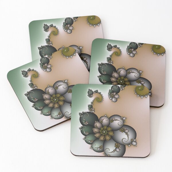Item preview, Trinket Flower Fractal designed and sold by MoodyMuseArt.