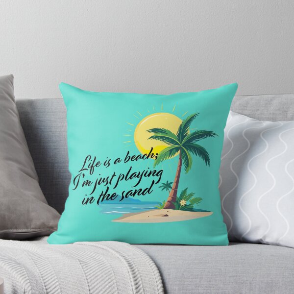 Item preview, Life is a beach summer time illustration designed and sold by Art-Horizon.