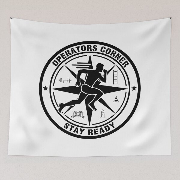 Item preview, Operators Corner Tactical Training Badge Design designed and sold by GeoWhimsy Studio.