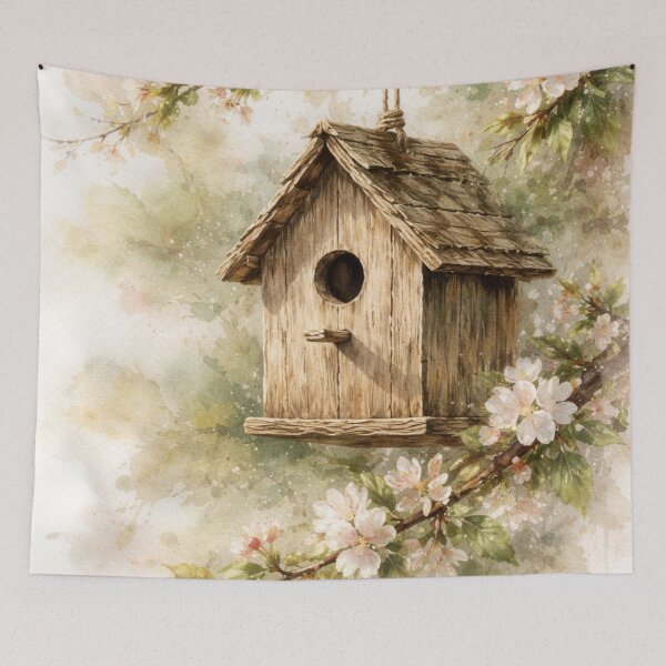 Item preview, Nest Box - bird lover designed and sold by DamioPolArt.