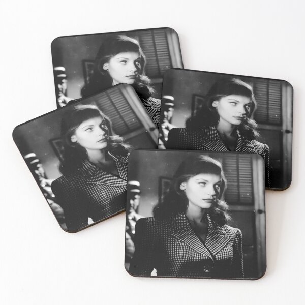 Item preview, Old Hollywood art portraits: Lauren Bacall designed and sold by KaterinaLog.