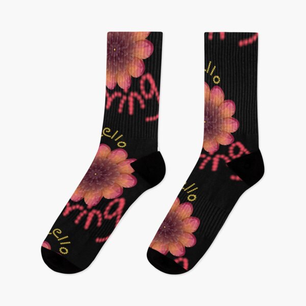 Item preview, Hello Spring | Textured Sunset Dahlia Flower designed and sold by HopeAndHustle.