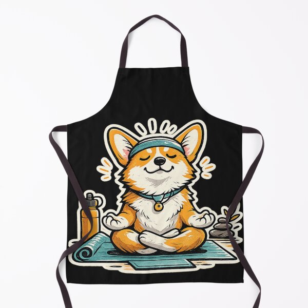 Item preview, Pembroke Welsh Corgi Yoga Zen designed and sold by KylianStoreMx.