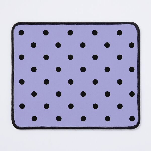 Item preview, Pastel Lilac and Black Polka dots  designed and sold by POLKAIWERX.
