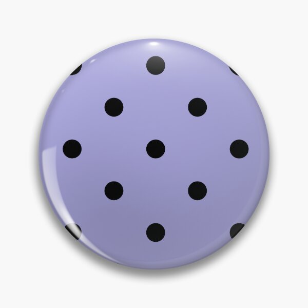 Item preview, Pastel Lilac and Black Polka dots  designed and sold by POLKAIWERX.