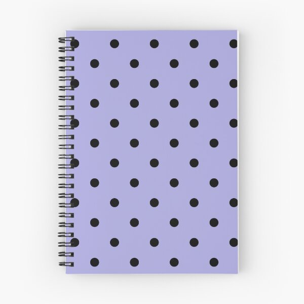 Item preview, Pastel Lilac and Black Polka dots  designed and sold by POLKAIWERX.
