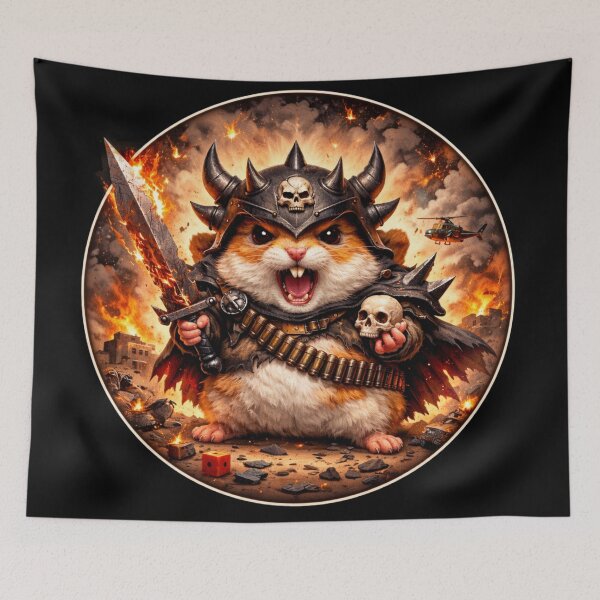 Item preview, Crazy Hamster Art designed and sold by Planetporridge.