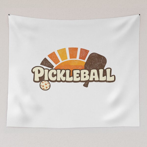 Item preview, Retro Pickleball Shirt – 70s Sunset Paddle Gift for Players designed and sold by Pickleball-Gift.