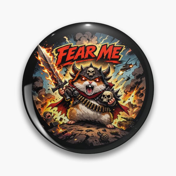 Item preview, Fear Me Hamster Art designed and sold by Planetporridge.