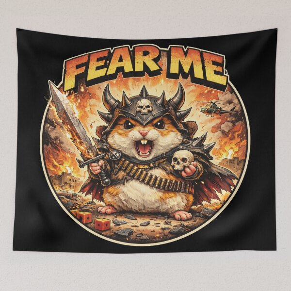 Item preview, Fear Me Hamster Design designed and sold by Planetporridge.