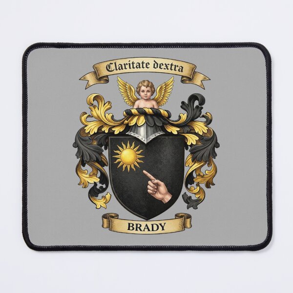 Item preview, The Brady Family Coat of Arms designed and sold by BagTown Clans.