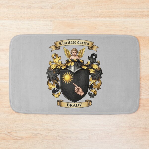 Item preview, The Brady Family Coat of Arms designed and sold by BagTown Clans.