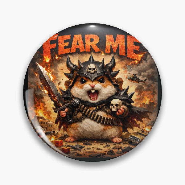 Item preview, Fear Me Hamster Artwork designed and sold by Planetporridge.