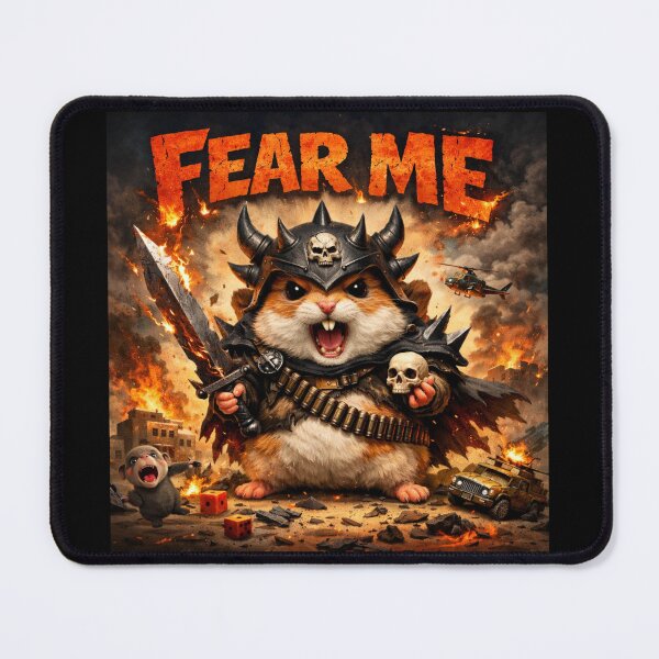 Item preview, Fear Me Hamster Artwork designed and sold by Planetporridge.