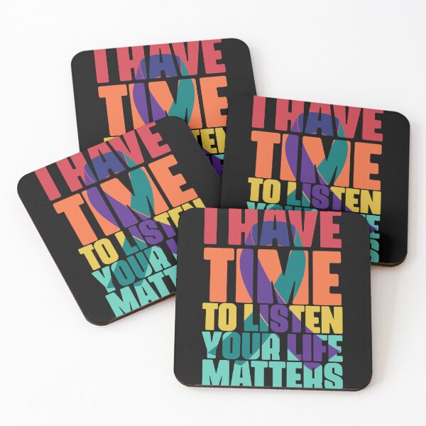 Item preview, I Have Time To Listen Your Life Matters Empathy Mental Health Support designed and sold by StickChic.