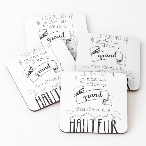 Item preview, Quote: Standing tall (Black text) designed and sold by GribouillStreet.