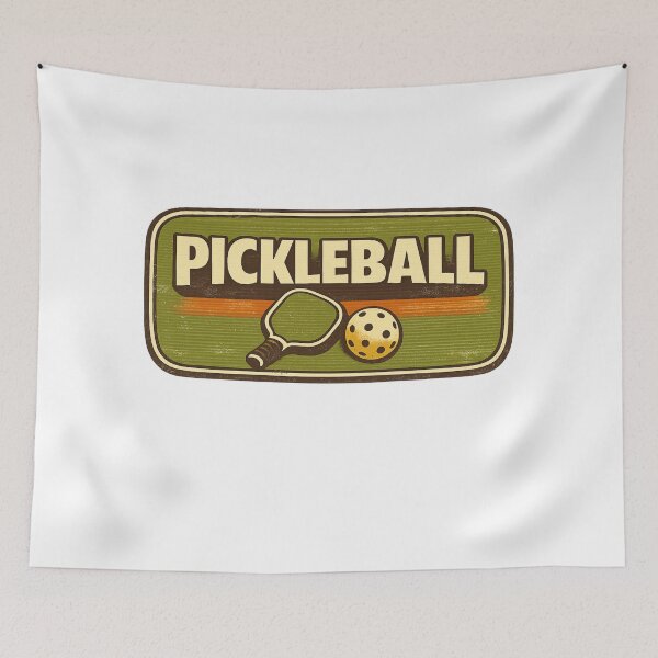 Item preview, Retro Pickleball Shirt – 70s Vintage TV Paddle Player Gift designed and sold by Pickleball-Gift.