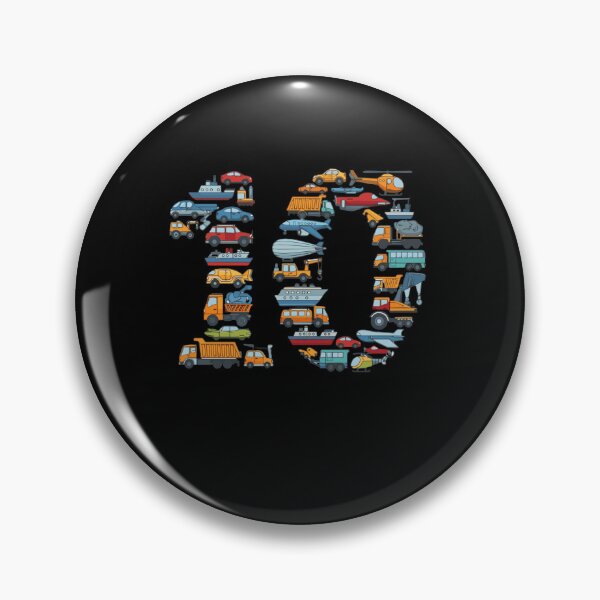Item preview, 10th Birthday Vehicles Transportation 10 Year Old designed and sold by PopStars1993.