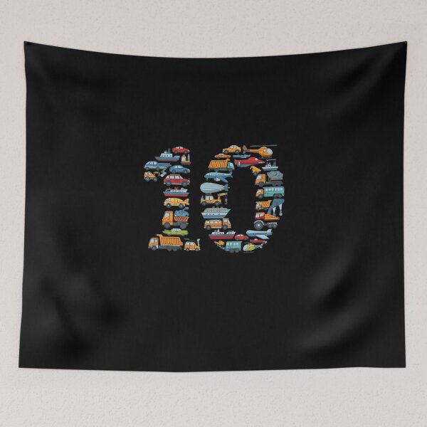 Item preview, 10th Birthday Vehicles Transportation 10 Year Old designed and sold by PopStars1993.