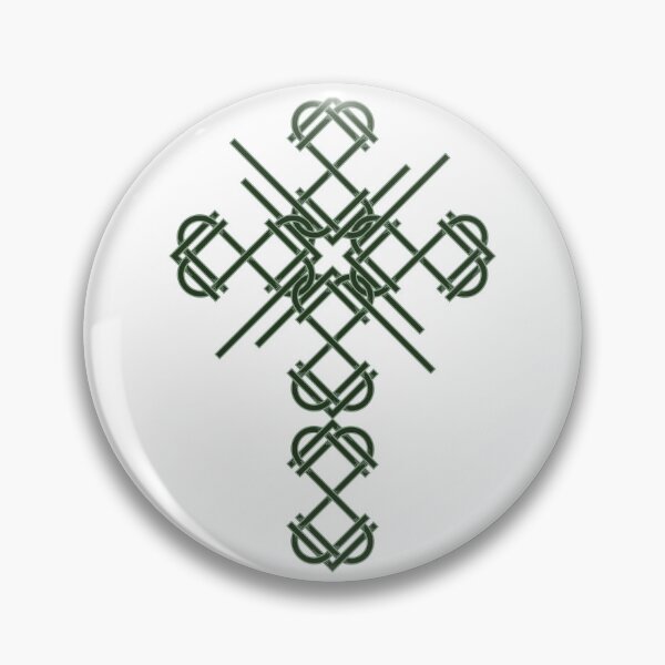 Item preview, Celtic Knot Cross - Dark Green designed and sold by Holly Norine Design.