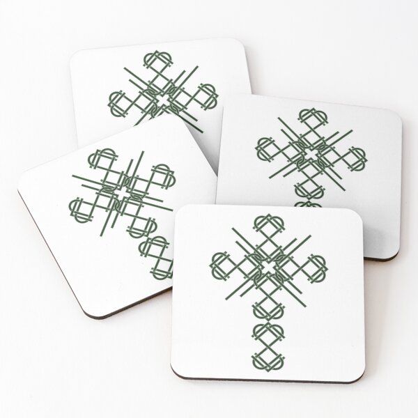 Item preview, Celtic Knot Cross - Dark Green designed and sold by Holly Norine Design.