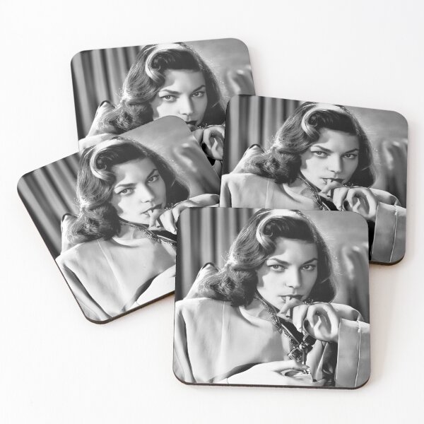 Item preview, Old Hollywood art portraits: Lauren Bacall designed and sold by KaterinaLog.